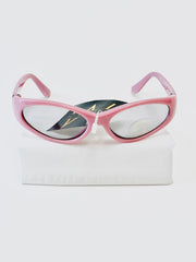 Børne solbriller UV - Pink med mariehøne