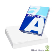 Printerpapir A4 - 500 ark 80 gsm - Brand: Copy A