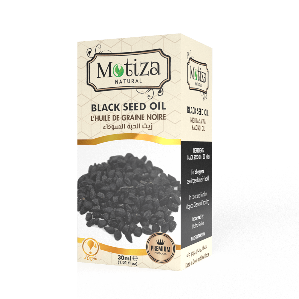 Motiza - Nigellafrø Olie (Jomfru i det Grønne) - 30 ml