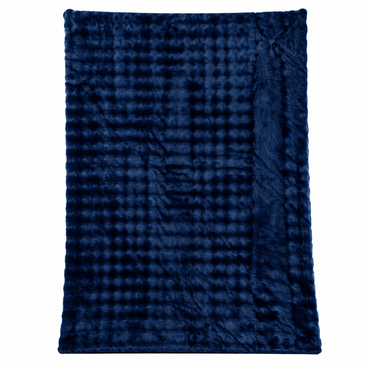 Velour Bubble Midnight Blue Tæppe 180x290 cm