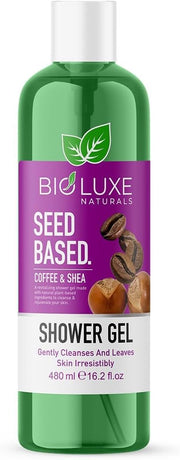 BioLuxe Coffee & Shea Showergel 480ml