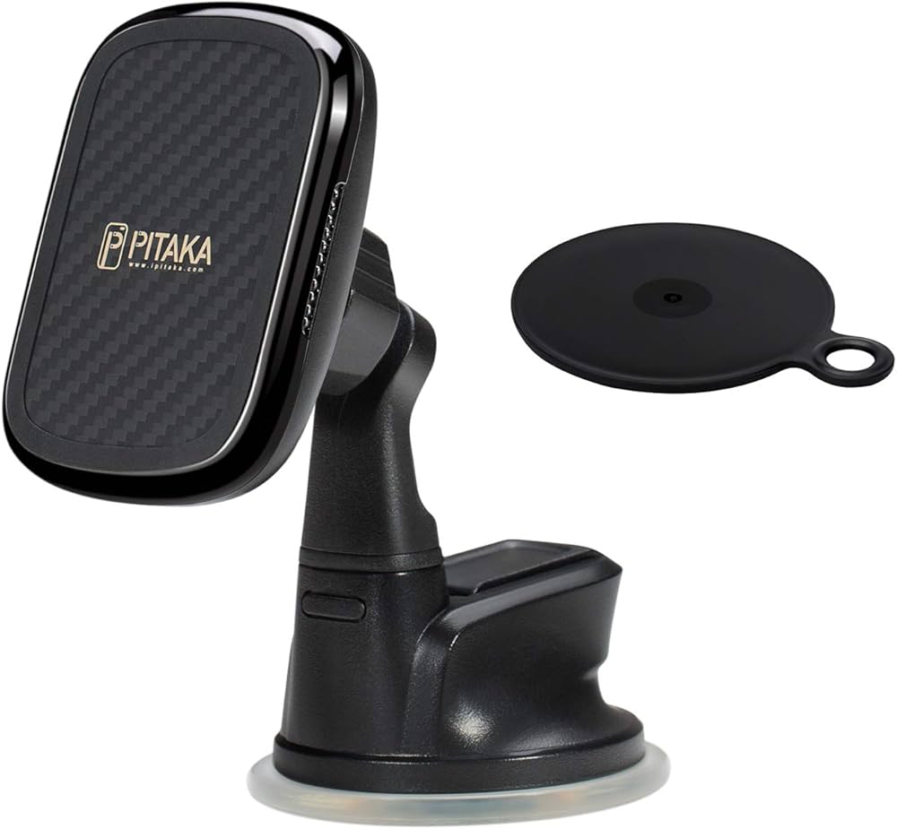 Pitaka MagEZ Mount Qi – Magnetisk Trådløs Oplader til Bilen
