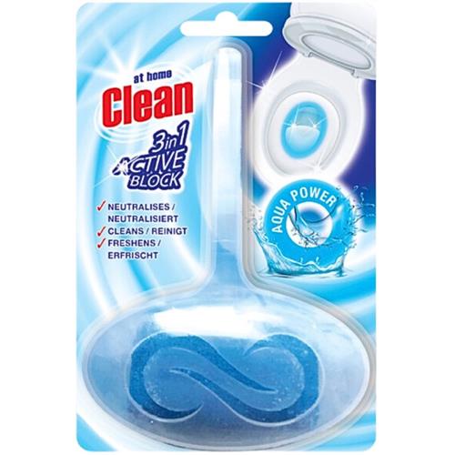 At Home Clean 3-i-1 Active Toiletblok – Aqua Power