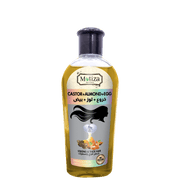 Motiza 100% ren olie til håret Castor + Almond + egg 200ml