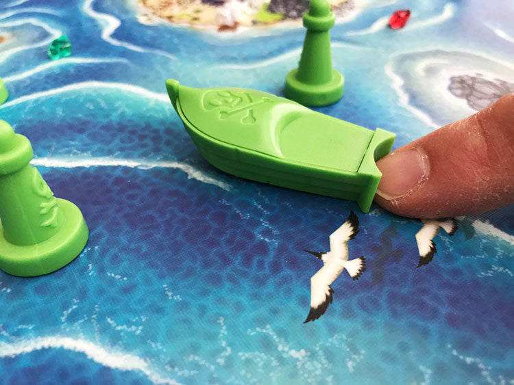 Bermuda Pirates magnetisk brætspil (se video)
