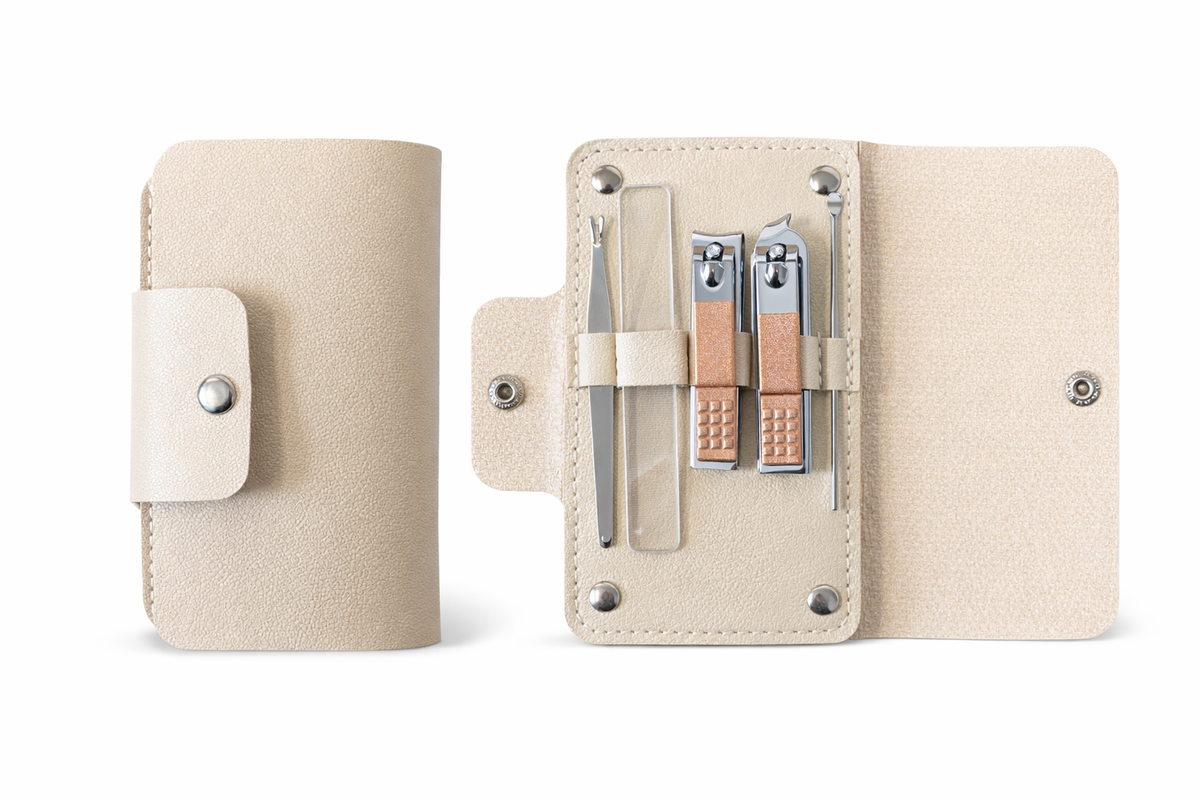 Negle kosmetik luksussæt i etui – 6 dele