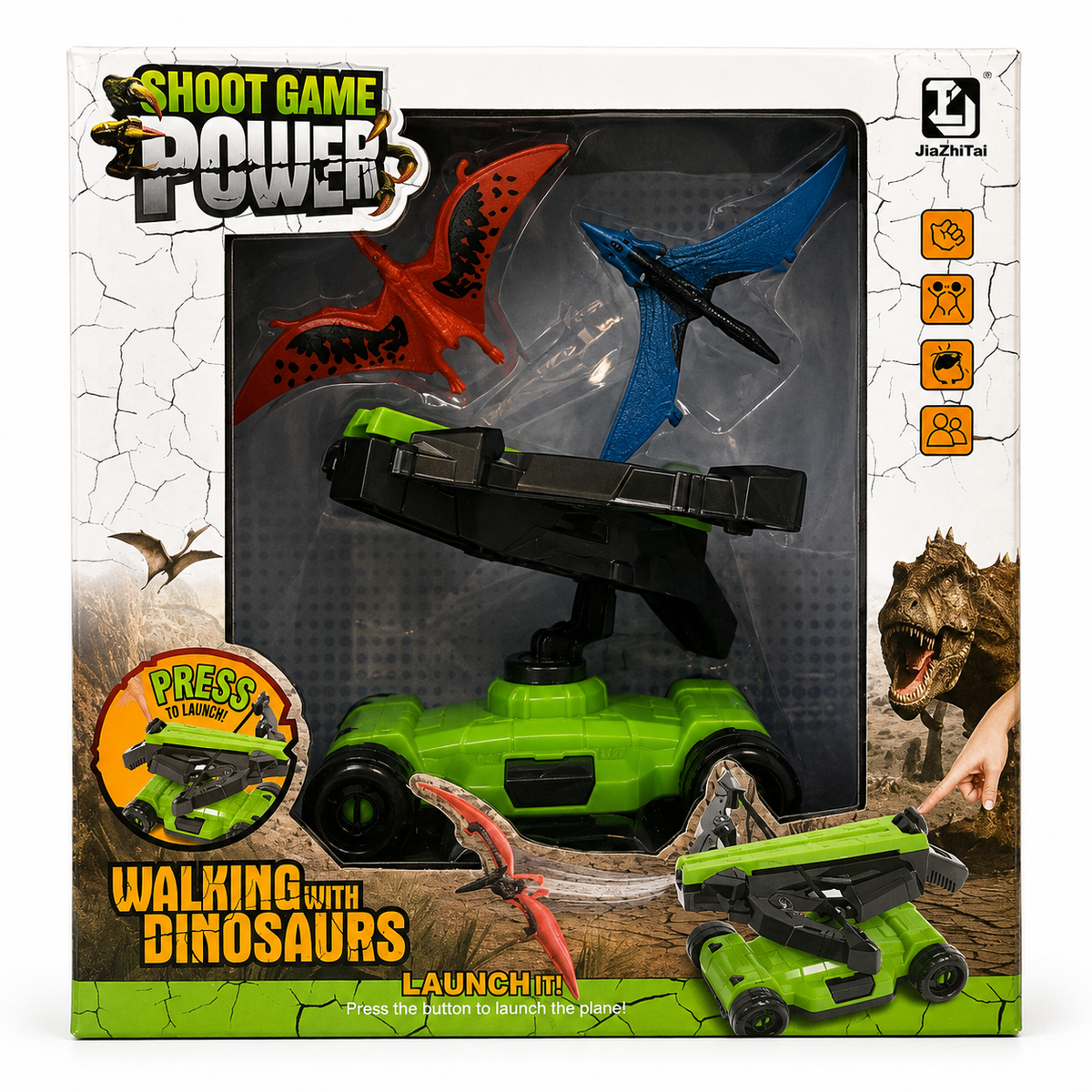 Dinosaur Launcher – Flyvende Dinosaurer med Affyringsrampe