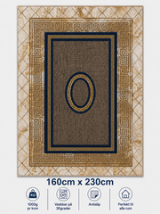 Stilrent tæppe 160x230 cm, Royal Imperial Navy