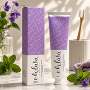 Ohlala Paris Naturlig Tandpasta 100ml - floral violet og frisk mint