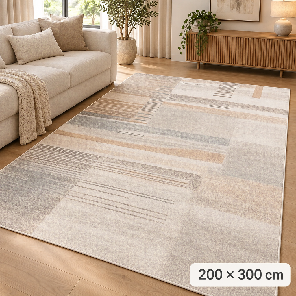Nordic Line Tæppe - 200x300 cm - Soft Sand