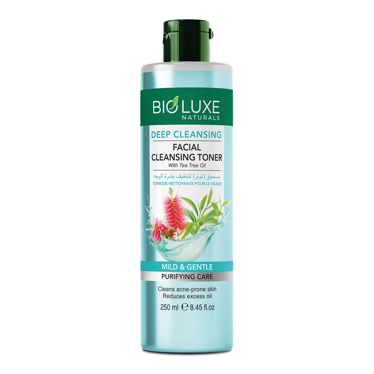 BioLuxe Ansigts renser Toner (250ml) – Mild & Skånsom Rensepleje