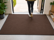 Smudsmåtte 120 × 180 cm – Skridsikker Entrémåtte – brun, kakao
