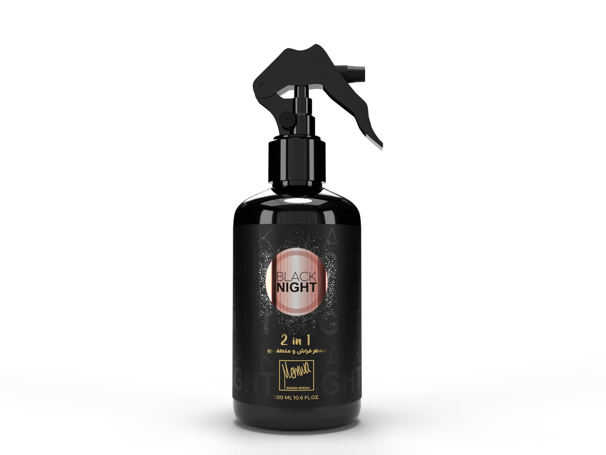 Memwa 2-i-1 Luftfrisker & Tekstil Spray – 300 ml (BLACK NIGHT)