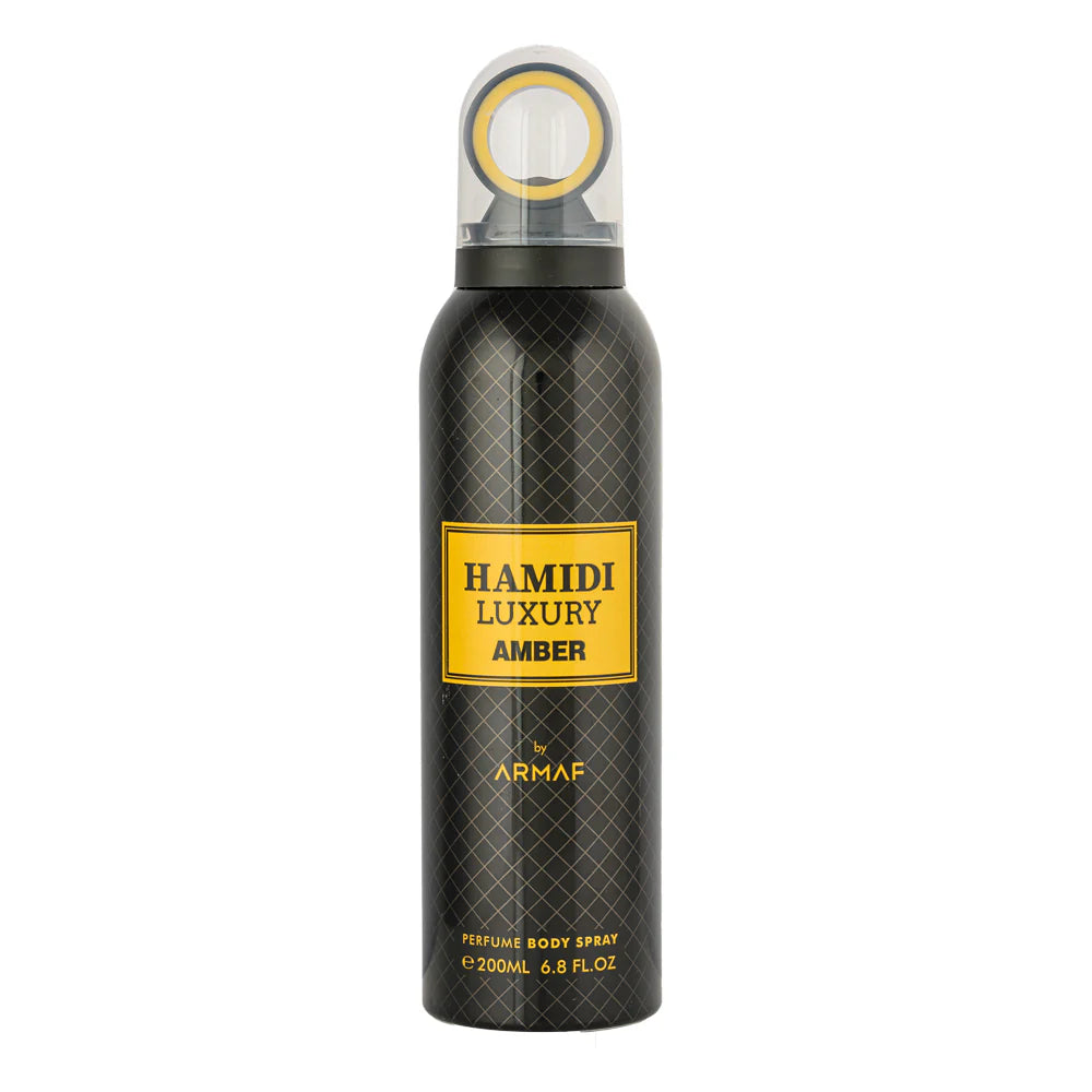 Hamidi Luxury Amber Kropsspray 200 ml – Eksklusiv Unisex Duft