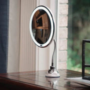 LED fleksible Badeværelsesspejl Med Lys batteridrevet