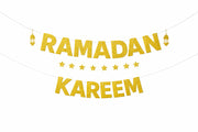 Ramadan Kareem Guirlande + stjerne guirlande