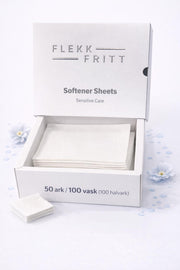 Flekk Fritt Blødgøringsark – Sensitive Care (100 vaske / 100 halvark)