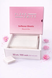 Flekk Fritt Blødgøringsark – Blossom kiss (100 vaske / 100 halvark)