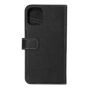 Essentials, iPhone 12 mini, Leather wallet, detachable, Black ⎮ 5706470111264 ⎮ AU_387143 