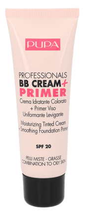 Pupa Pupa Professionals BB Cream + Primer SPF20 50ml nr.002 Sand - Combination To Oily Skin