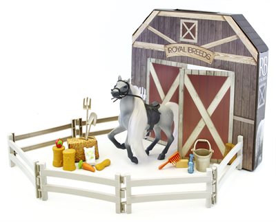 Royal Breeds - Barn Buddies Legesæt - Hvid Hest