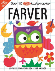 150 klistermærker - Farver