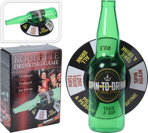 Spin the bottle drukspil