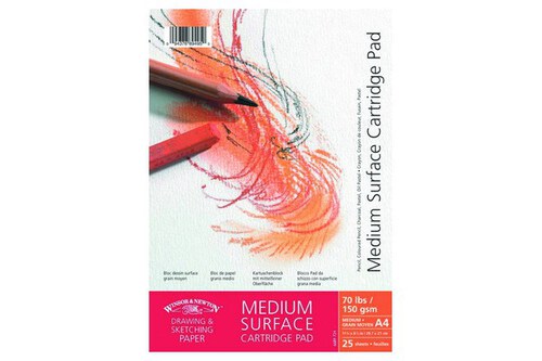 Drawing pad medium surface A4 150g, 25 pages ⎮ 94376894950 ⎮ VE_832697 