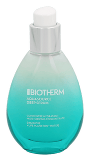 Biotherm Aquasource Deep Serum 50ml All Skin Types - Deep Moisture And Light Concentrate - Suitable For Sensitive Skin