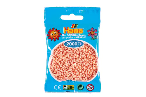 Hama mini perler lys hud 