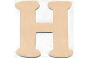 Træbogstav H 10cm x 4mm ⎮ 5700137542088 ⎮ VE_754208 