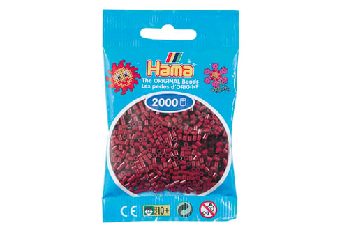 Hama Mini Perler Rødbrun