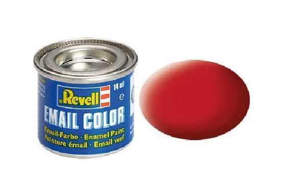 Enamel 14 ml. carmine red, mat ⎮ 42022800 ⎮ VE_632136 