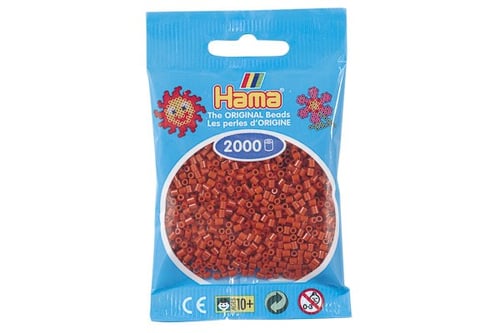Hama Mini Perler Mellem Brun