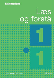 Læs og forstå, Løsningshæfte 1, 1