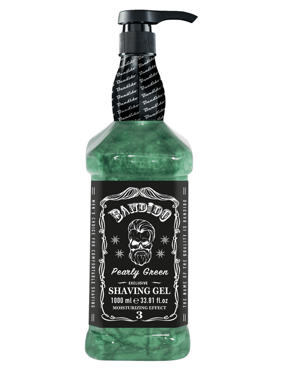 Bandido Pearly Green Shaving Gel No. 3 – 1000 ml