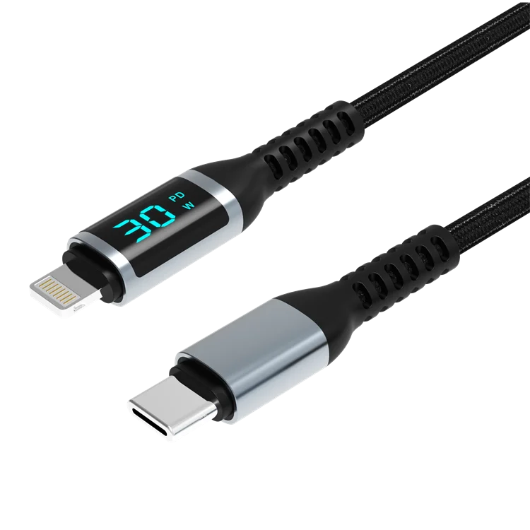 Usb-C Til Lightning-Kabel Med Led-Indikator Mfi 20W
