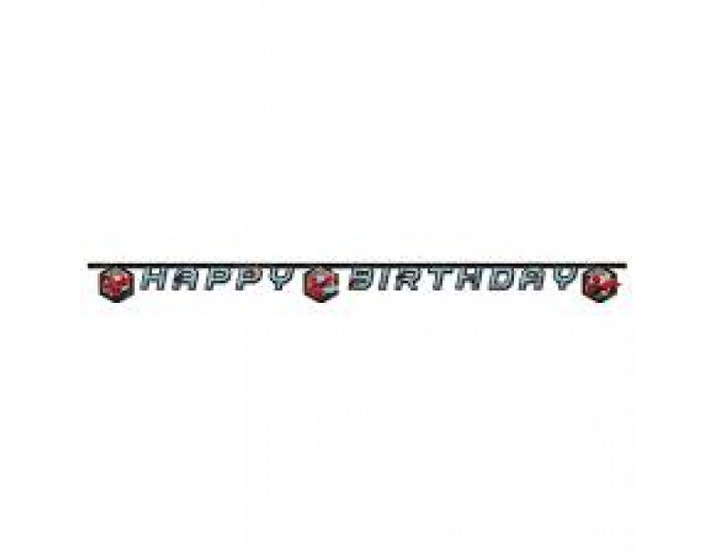 Decorata Party - Fødselsdag Banner Med Spiderman - dullarstore.com