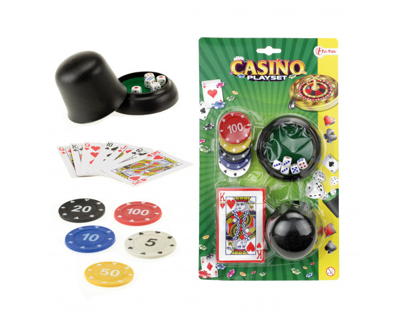 Toi Toys - Kasino Sæt - dullarstore.com