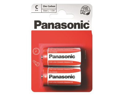 Panasonic 2pk Batterier R14 - dullarstore.com