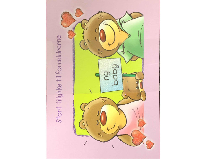 Kort - Tillykke Med Baby - dullarstore.com