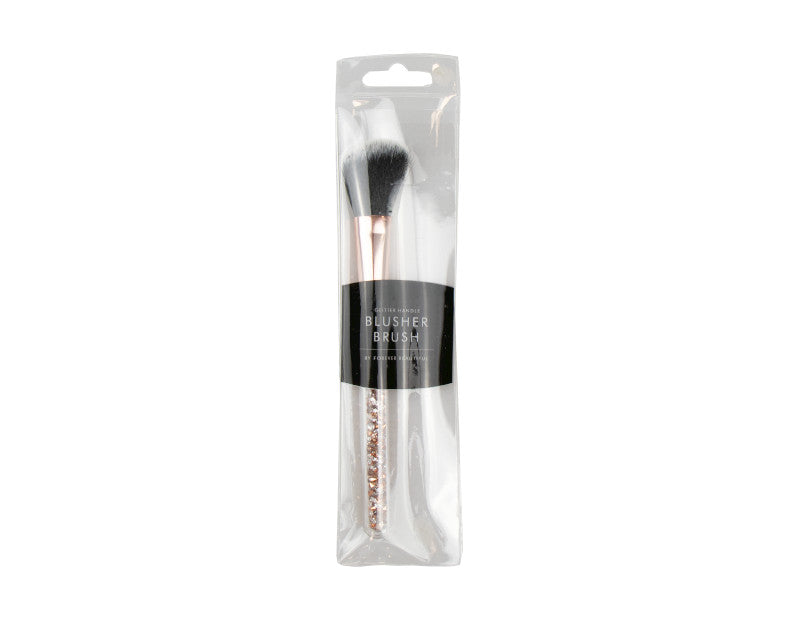 Rose Gold Jewelled Blusher Brush - dullarstore.com