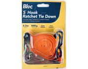 Bloc S Hook Ratchet Tie Down 1stk - dullarstore.com