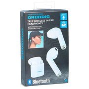 Grundig - Trådløs earpods + indbygget mikrofon og opladeboks