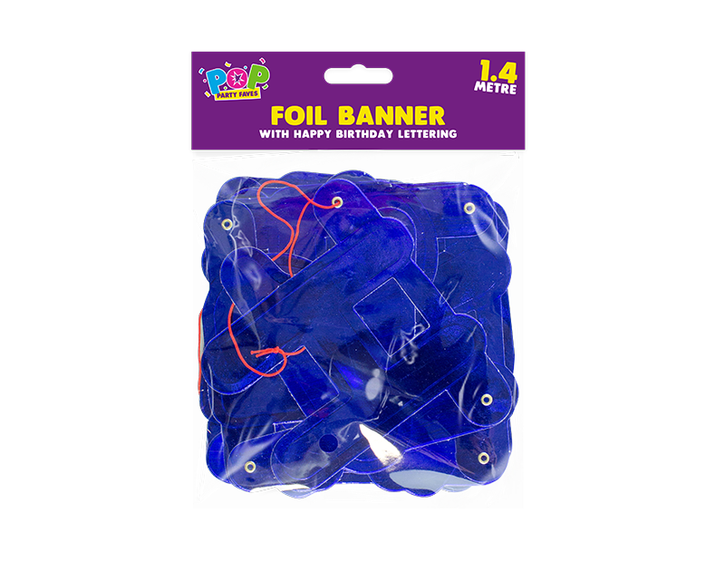 Pop Party Faves - Foliebanner 1.4m - dullarstore.com