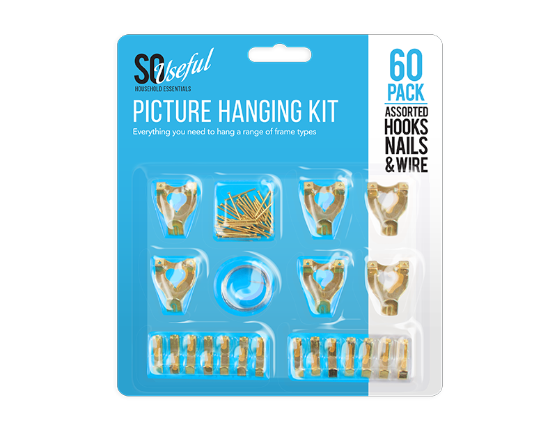 So Useful - Billedhængende Sæt 60 Stk - dullarstore.com