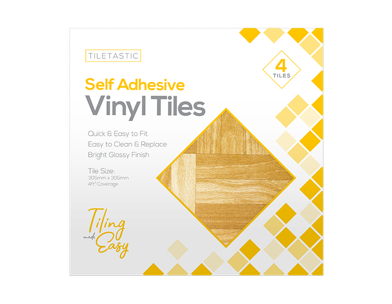 Tiletastic - Selvklæbende Vinyl Trægulv - dullarstore.com