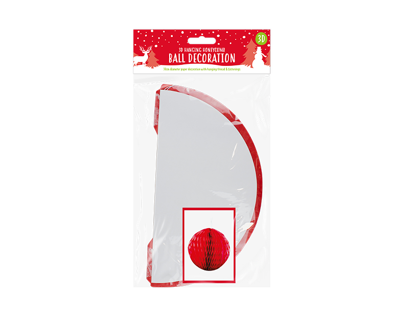 Jul Honeycomb Ball Dekoration - dullarstore.com