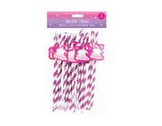 Unicorn Novelty Paper Straws - 20 Pack - dullarstore.com