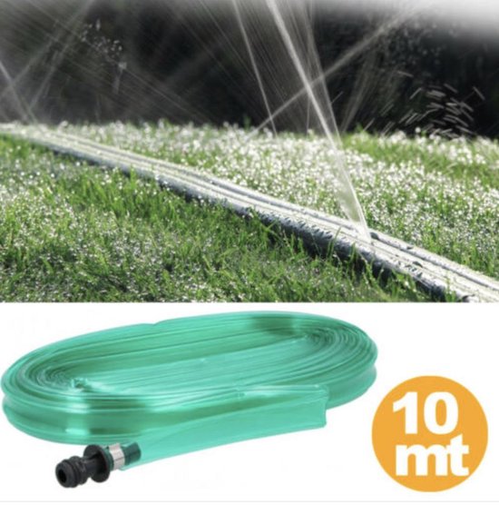 Kinzo Garden - Flad sprinklerslang 10meter - dullarstore.com